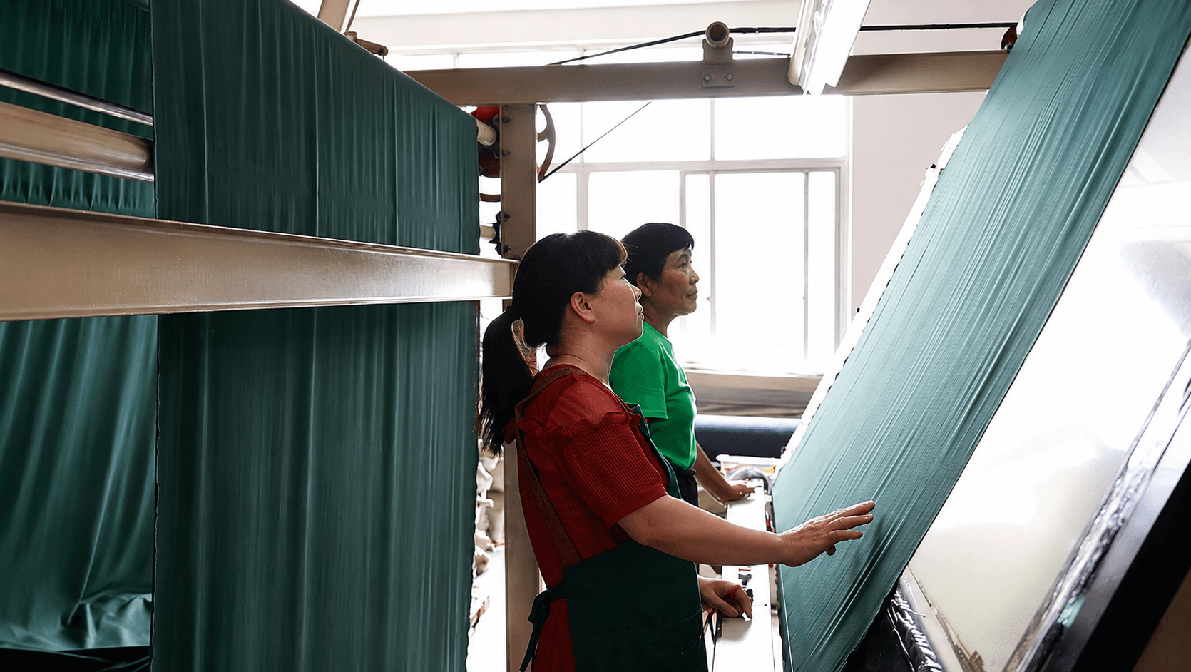 Fabric inspection before cutting in apparel manufacturing quality control